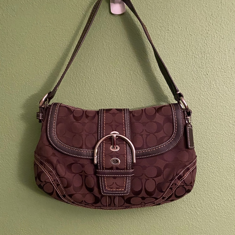 COACH brown purse